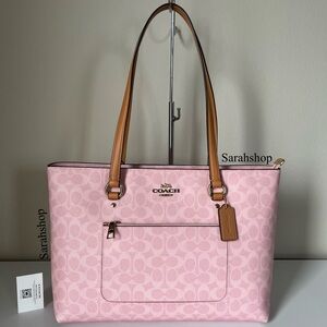 ✅Coach Station Tote In Signature Canvas